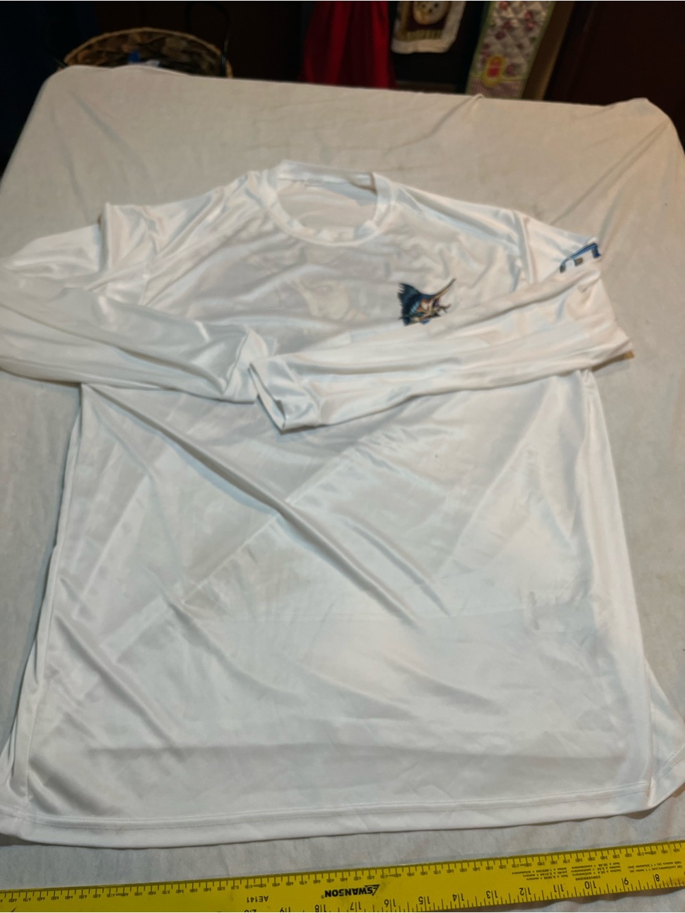 Paragon Men's White Long-Sleeve Performance Shirt see below